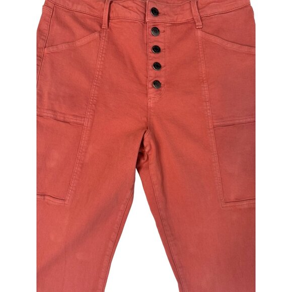 NWT Pistola Size 31 Salmon Jeans Five Button Front - Picture 3 of 14
